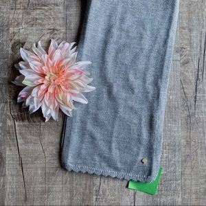 Kate Spade Gray Scarf